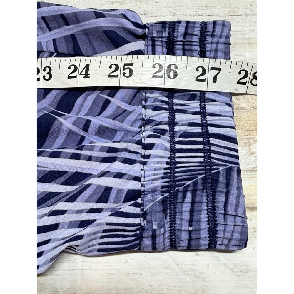 Tommy Bahama IslandZone Womens Blue Palm Print Jogger Pants Size Medium. - Picture 9 of 9